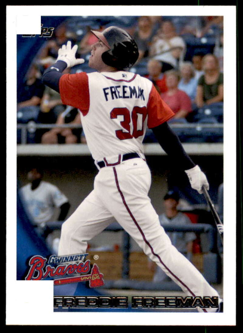 Freddie Freeman Rookie Card 2010 Topps Pro Debut #243  Image 1