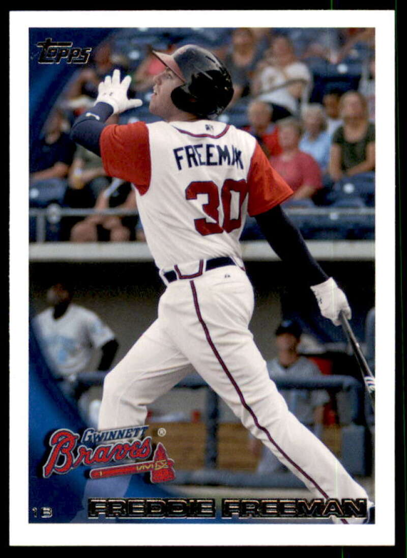 Freddie Freeman Rookie Card 2010 Topps Pro Debut #243  Image 1