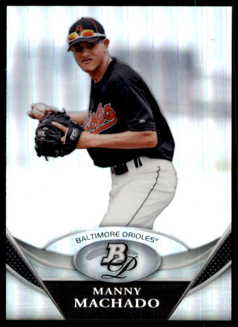 Manny Machado Card 2011 Bowman Platinum Prospects #BPP83  Image 1