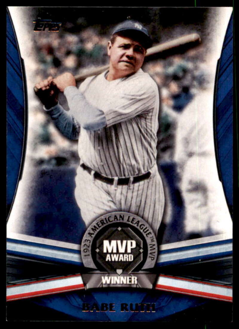 Babe Ruth Card 2017 Topps Update MVP Award #MVP17  Image 1