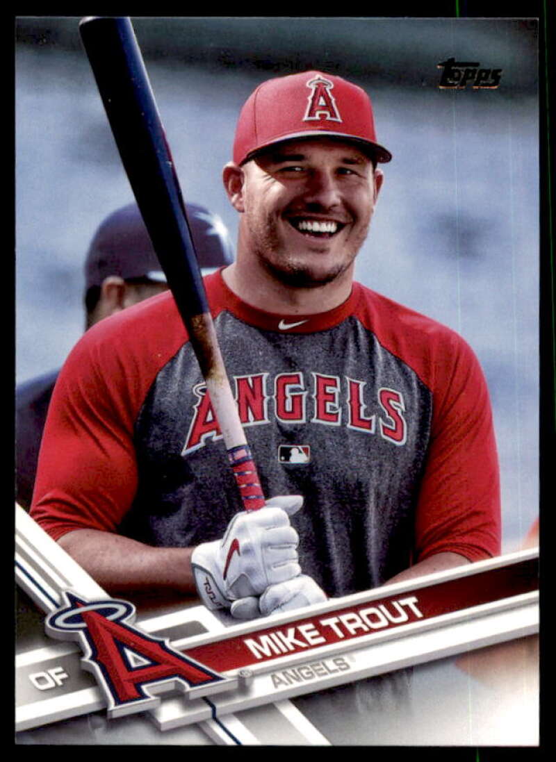 Mike Trout Card 2017 Topps All Star Game Silver #20  Image 1