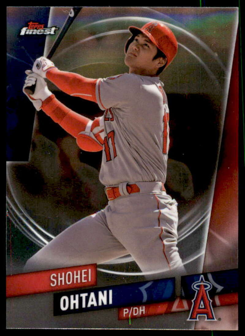 Shohei Ohtani Card 2019 Finest #100  Image 1