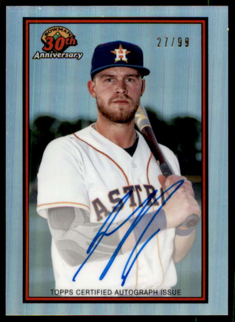Seth Beer 2019 Bowman Chrome Draft Bowman 30th Anniversary Autographs #B30ASB  Image 1