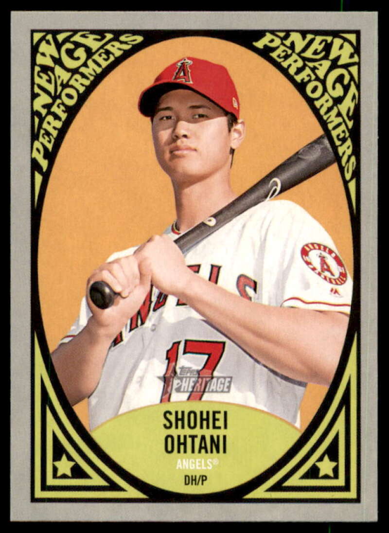 Shohei Ohtani Card 2019 Topps Heritage New Age Performers #NAP14  Image 1
