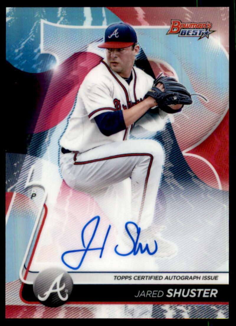 Jared Shuster RC 2020 Bowman's Best Best of '20 Autographs Refractors #B20JSH  Image 1