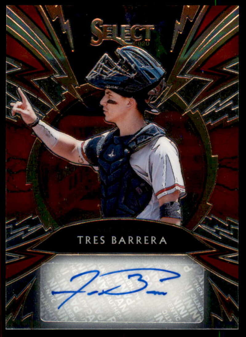 Tres Barrera Rookie Card 2020 Select Sparks Signatures #21  Image 1