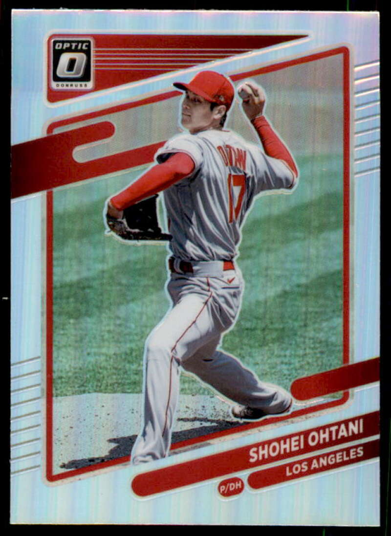 Shohei Ohtani Card 2021 Donruss Optic Holo #192  Image 1