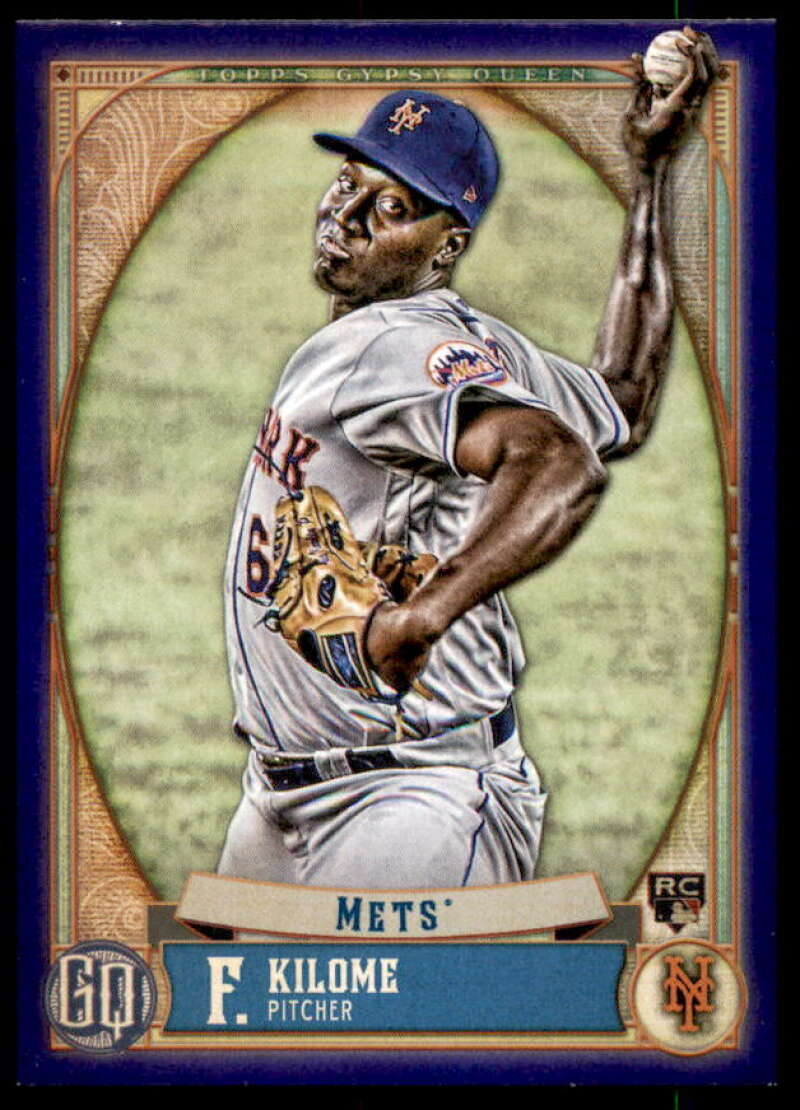 Franklyn Kilome Rookie Card 2021 Topps Gypsy Queen Indigo #21  Image 1
