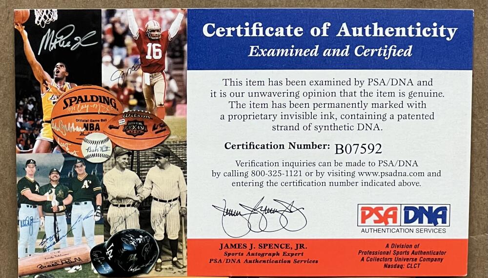 Kobe Bryant Autographed Signed 41" x 28" Custom Framed Poster PSA DNA Authentic  Image 3