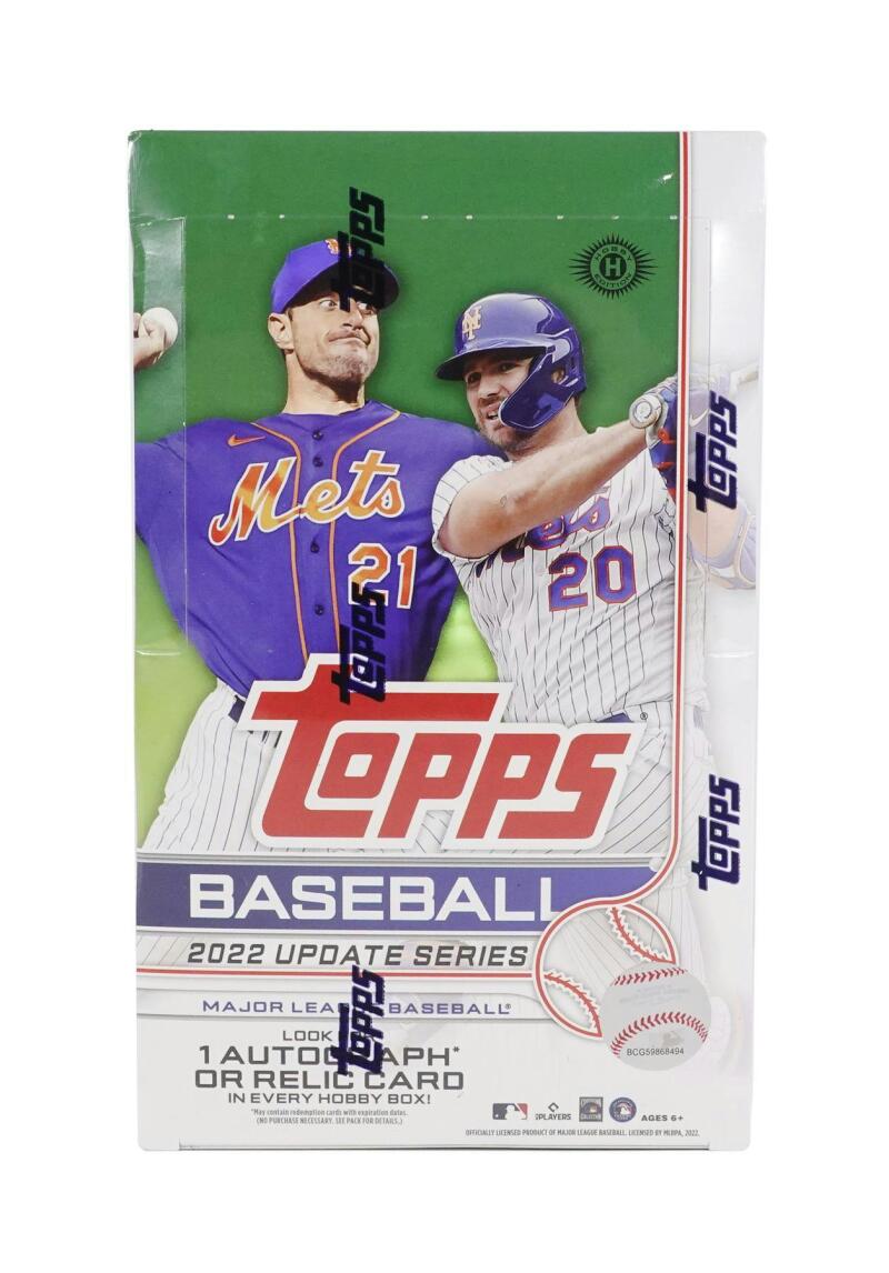 2022 Topps Update Series Baseball Hobby Box Image 1