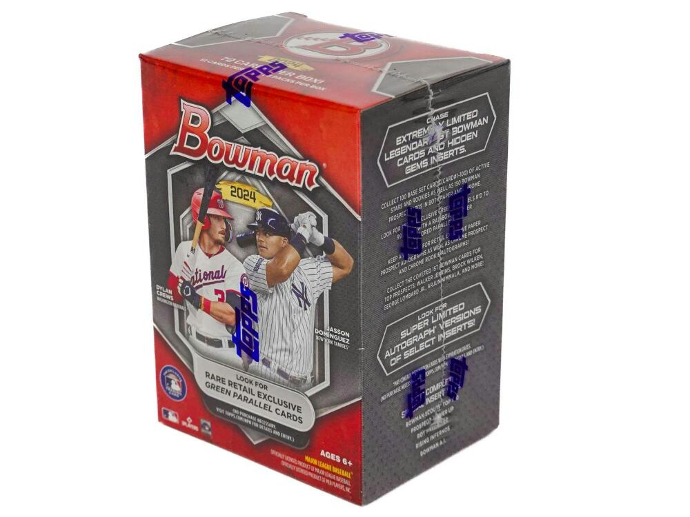 2024 Bowman Baseball 6-Pack Blaster Box Image 1