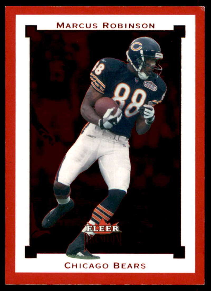 Marcus Robinson Card 2002 Fleer Premium Star Ruby #104  Image 1