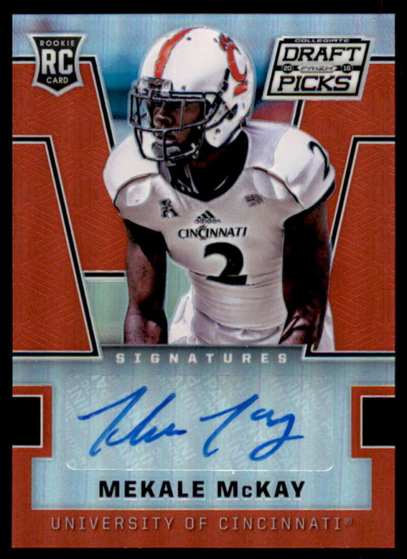 Mekale McKay Card 2016 Panini Prizm Draft Picks Autographs Prizms Red #146  Image 1