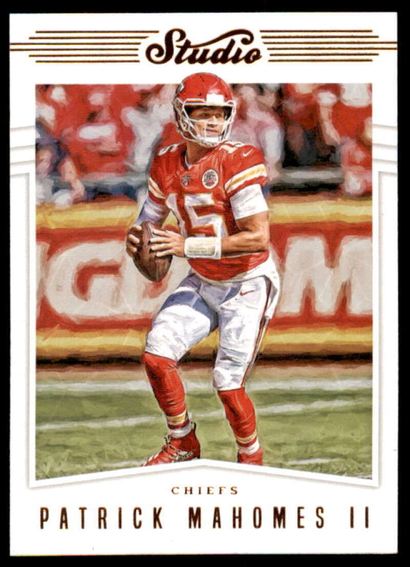 Patrick Mahomes II Card 2019 Studio #18  Image 1