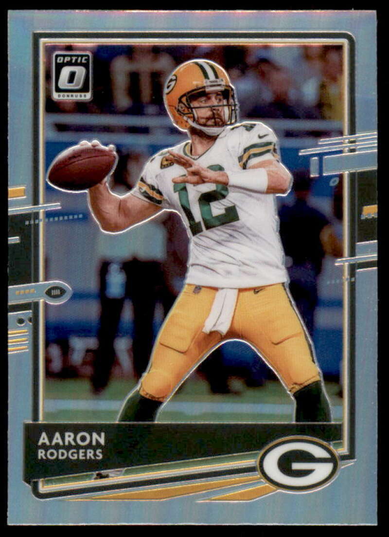 Aaron Rodgers (read) Card 2020 Donruss Optic Holo #38  Image 1