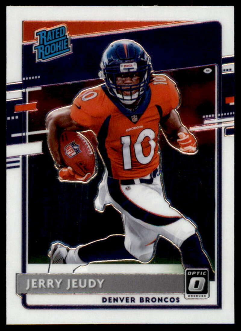 Jerry Jeudy RR Rookie Card 2020 Donruss Optic #157  Image 1