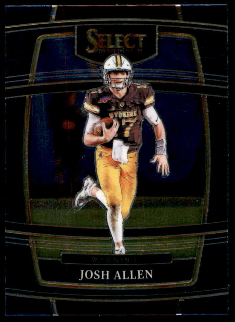 Josh Allen Card 2022 Select Draft Picks Blue #100  Image 1