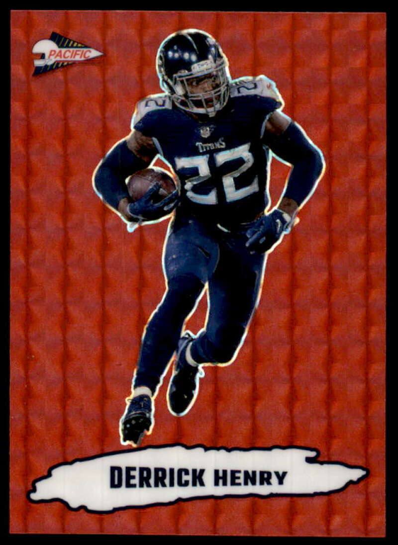 Derrick Henry Card 2022 Zenith '92 Pacific Red #10  Image 1