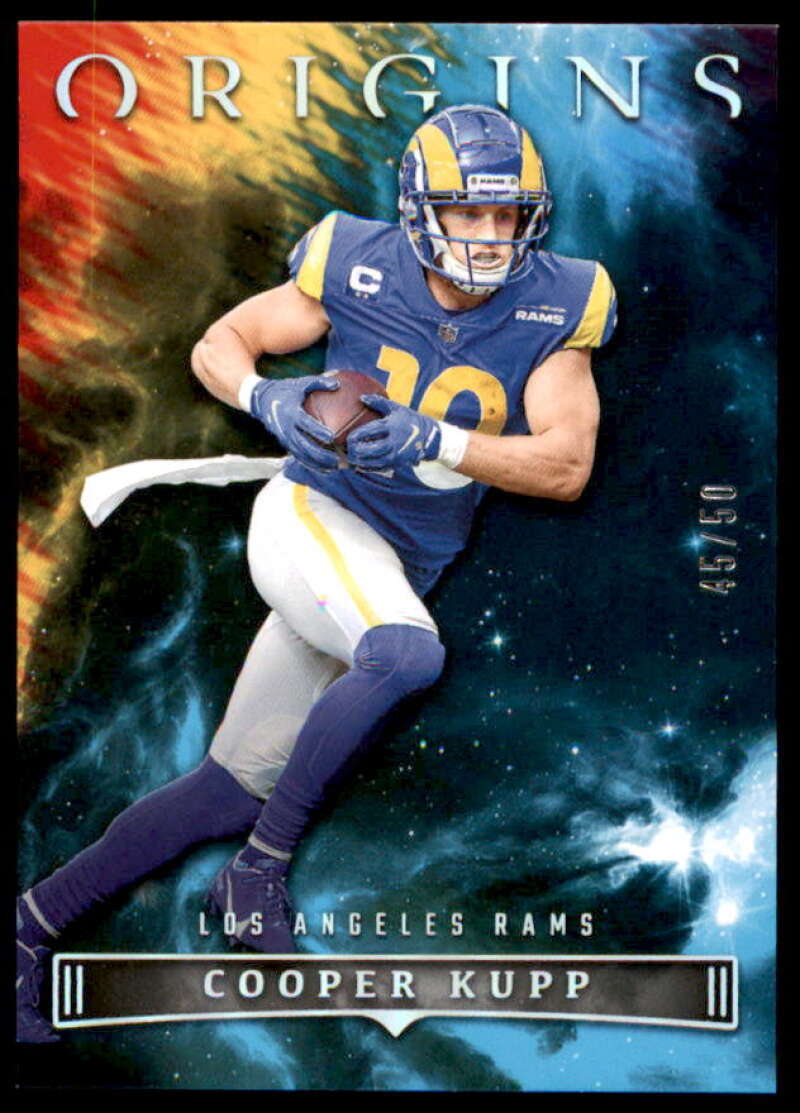 Cooper Kupp Card 2022 Panini Origins Turquoise #45  Image 1