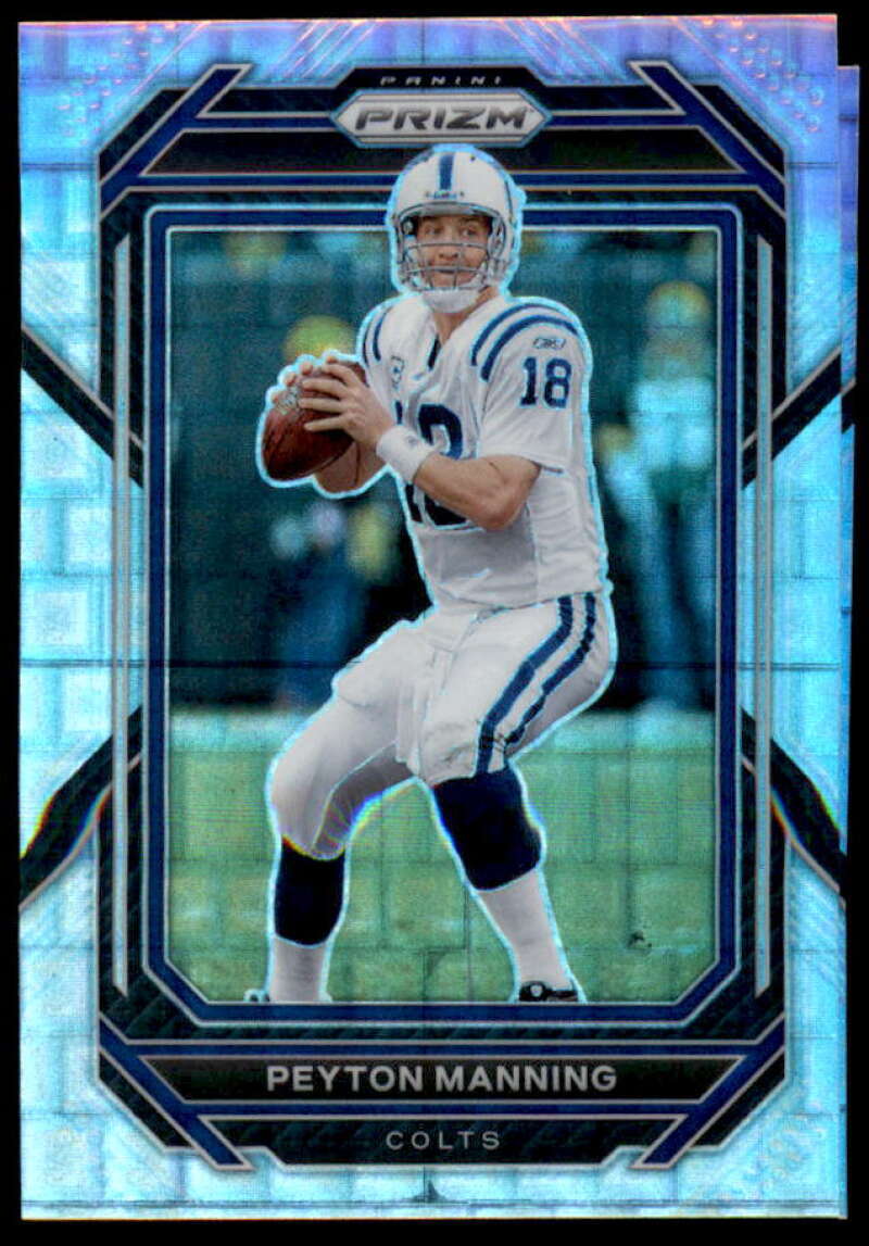 Peyton Manning Card 2022 Panini Prizm Prizms Pandora #129  Image 1