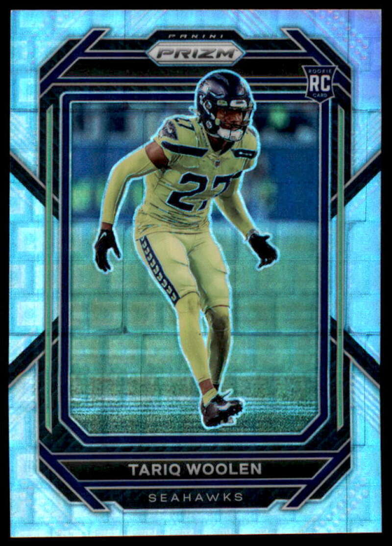 Tariq Woolen Rookie Card 2022 Panini Prizm Prizms Pandora #349  Image 1