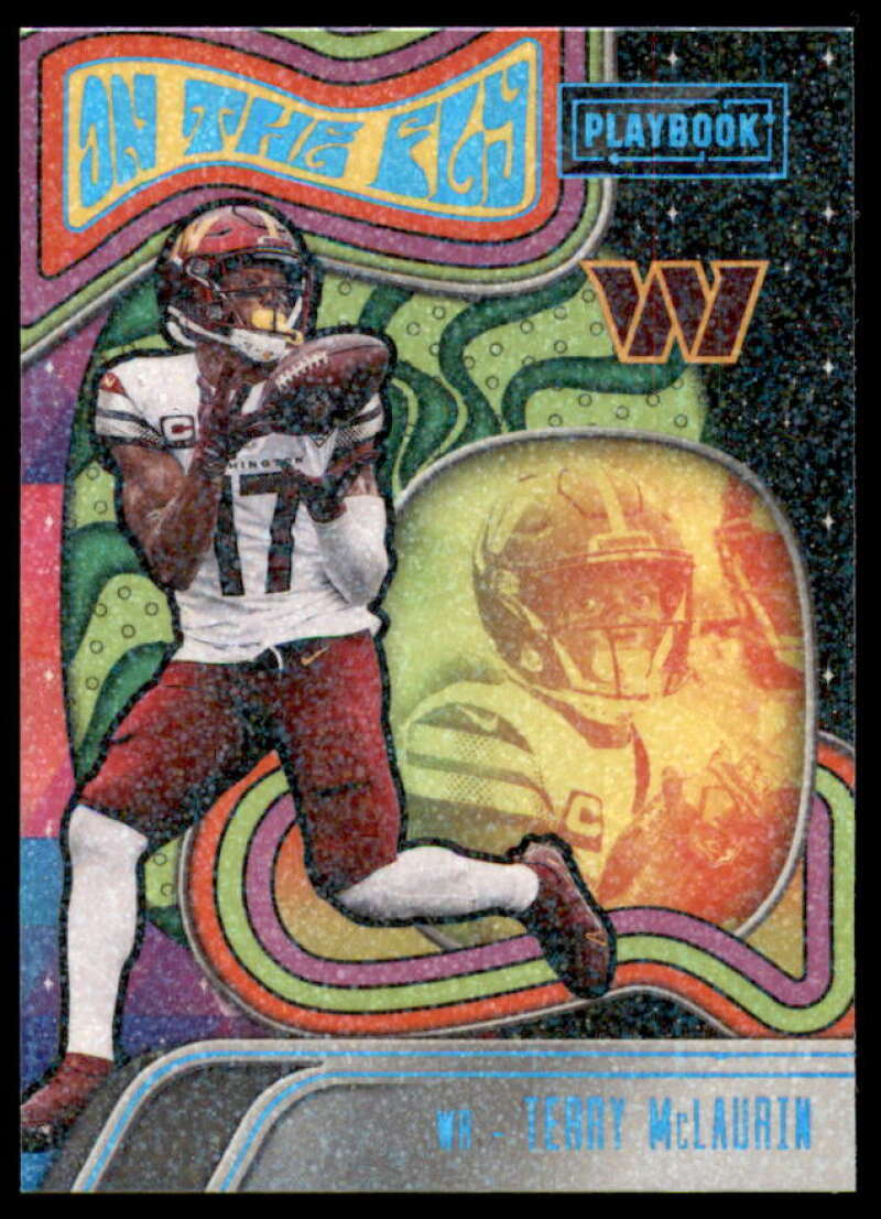 Terry McLaurin Card 2022 Panini Playbook On the Fly #11  Image 1