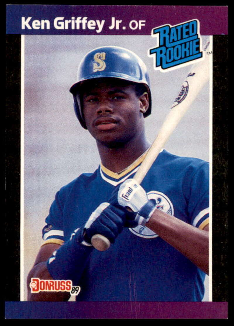 Ken Griffey Jr. RR Rookie Card 1989 Donruss #33  Image 1