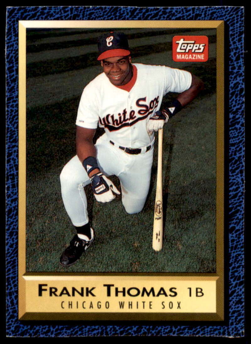 Rookie RC HOF Card 1990-93 Topps Magazine Cards Frank Thomas #TM48  Image 1