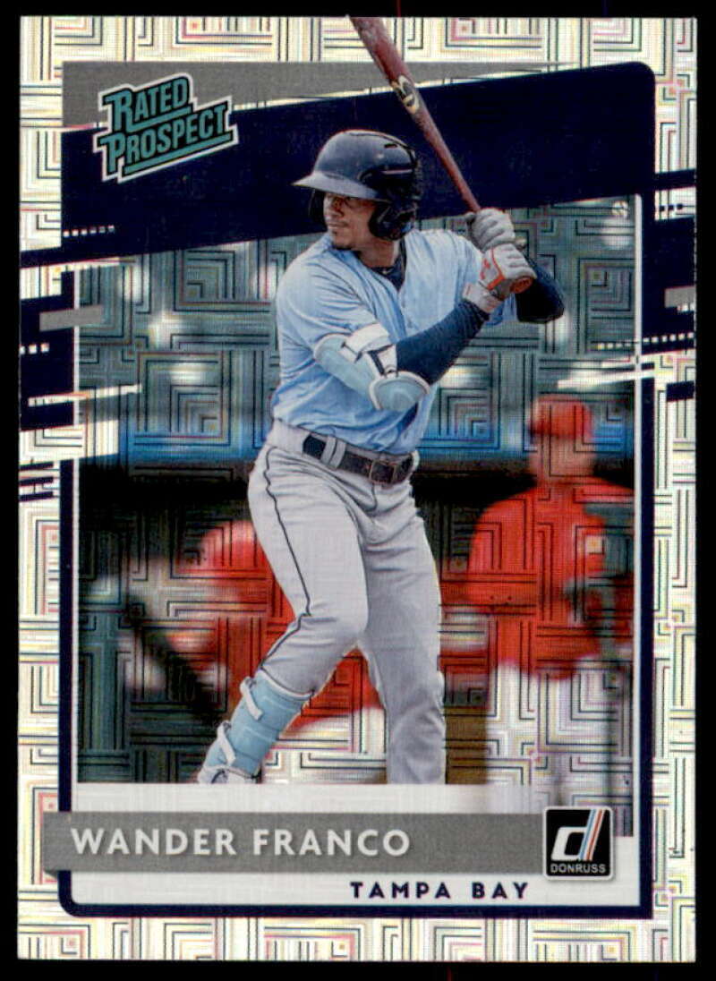 Wander Franco Rookie Card 2020 Donruss Rated Prospects Vector #1  Image 1