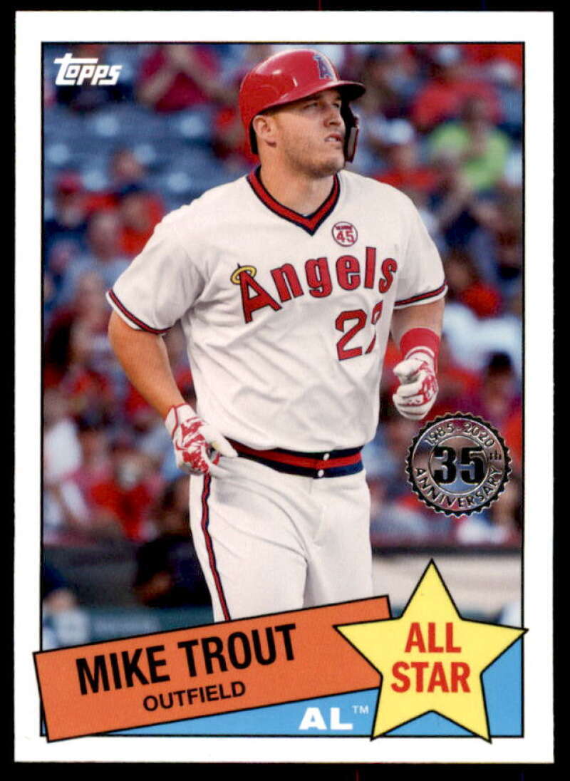 Mike Trout Card 2020 Topps '85 Topps All Stars #85AS1  Image 1