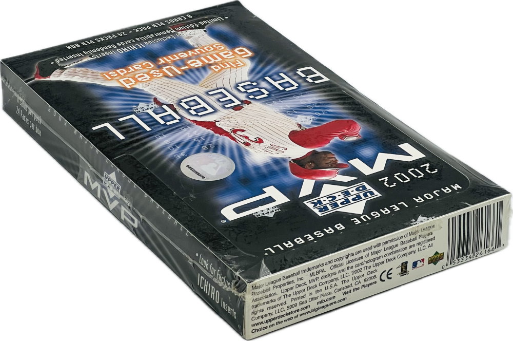 2002 Upper Deck MVP Baseball Hobby Box Image 2