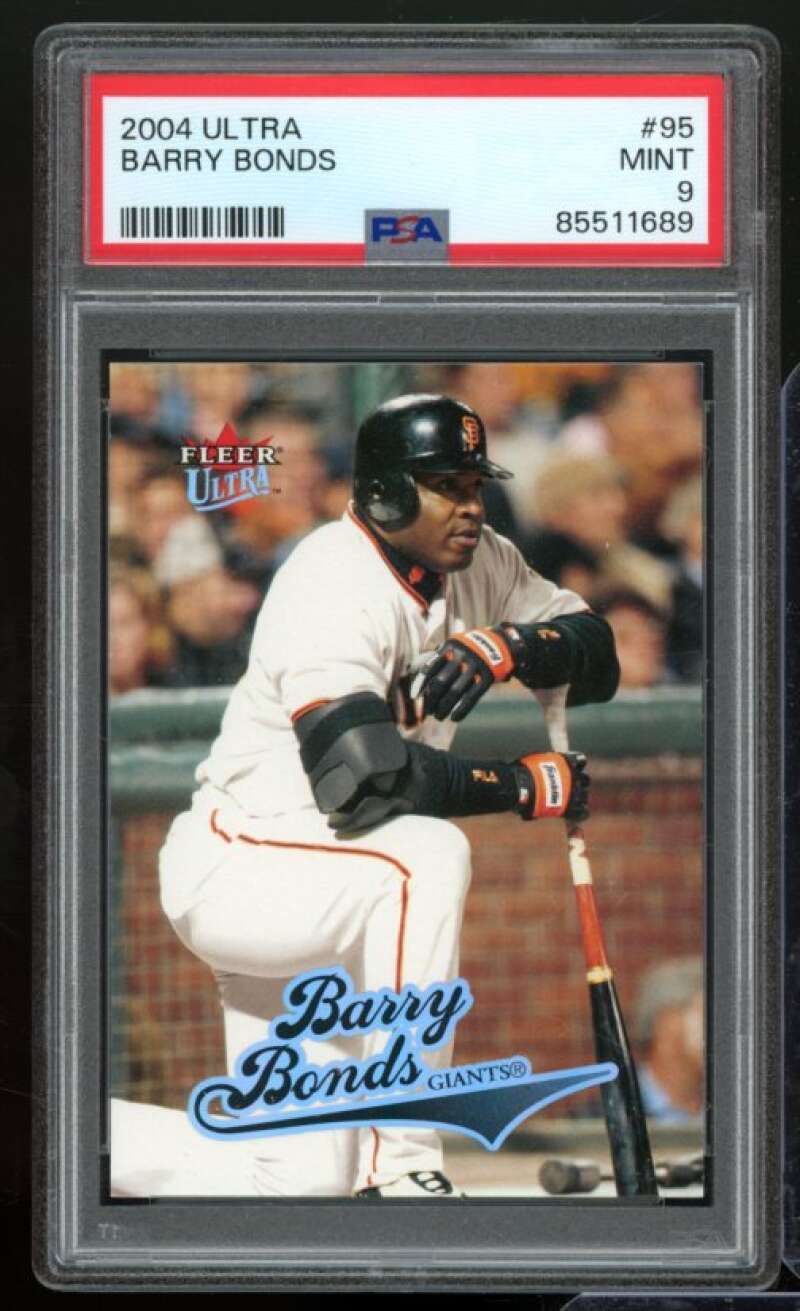 Barry Bonds Card 2004 Ultra #95 PSA 9 Image 1