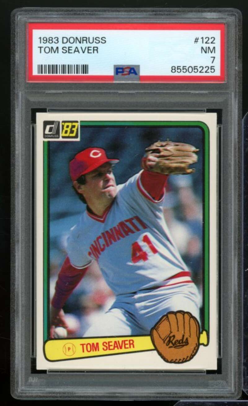 Tom Seaver Card 1983 Donruss #122 PSA 7 Image 1