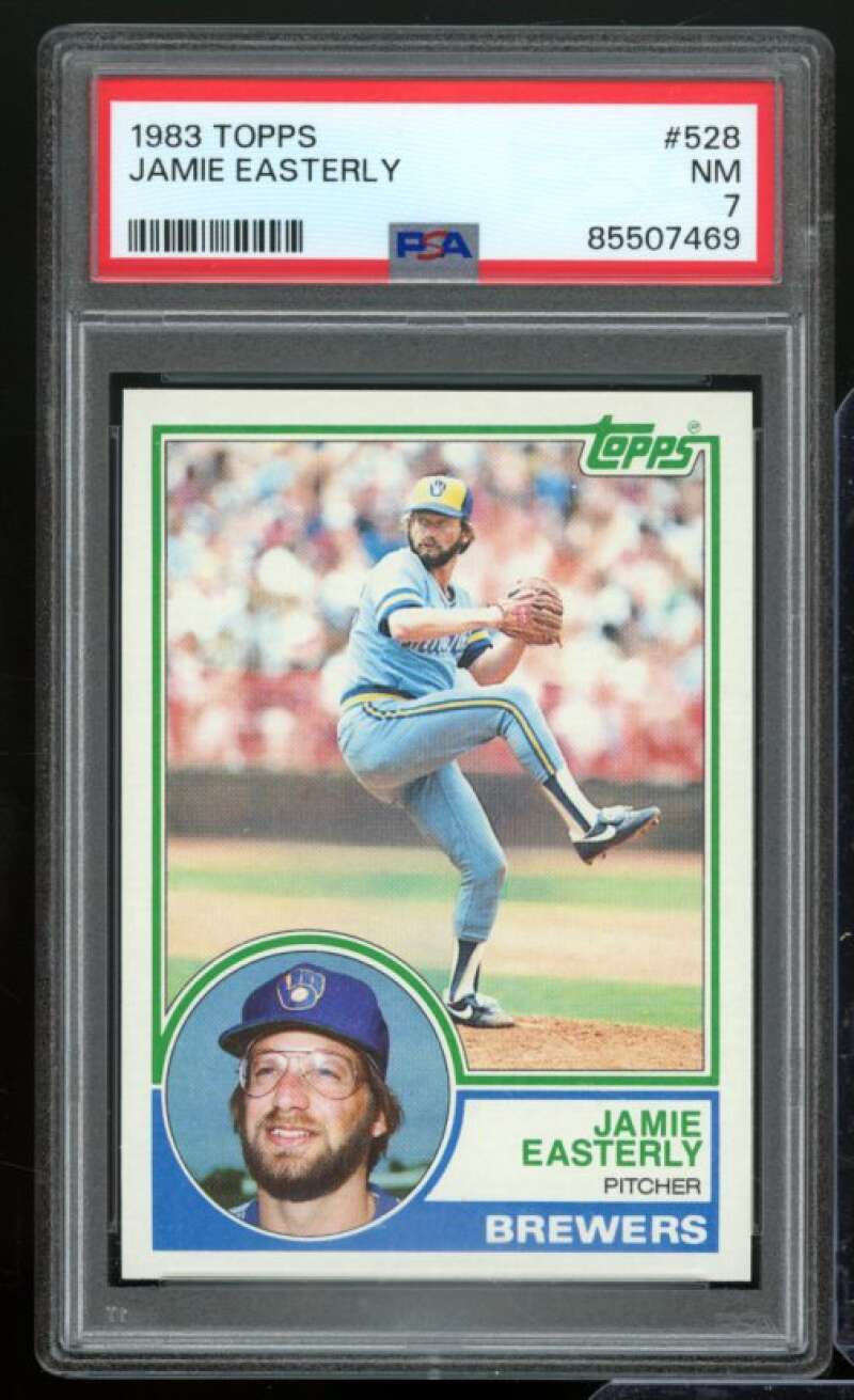 Jamie Easterly Card 1983 Topps #528 PSA 7 Image 1