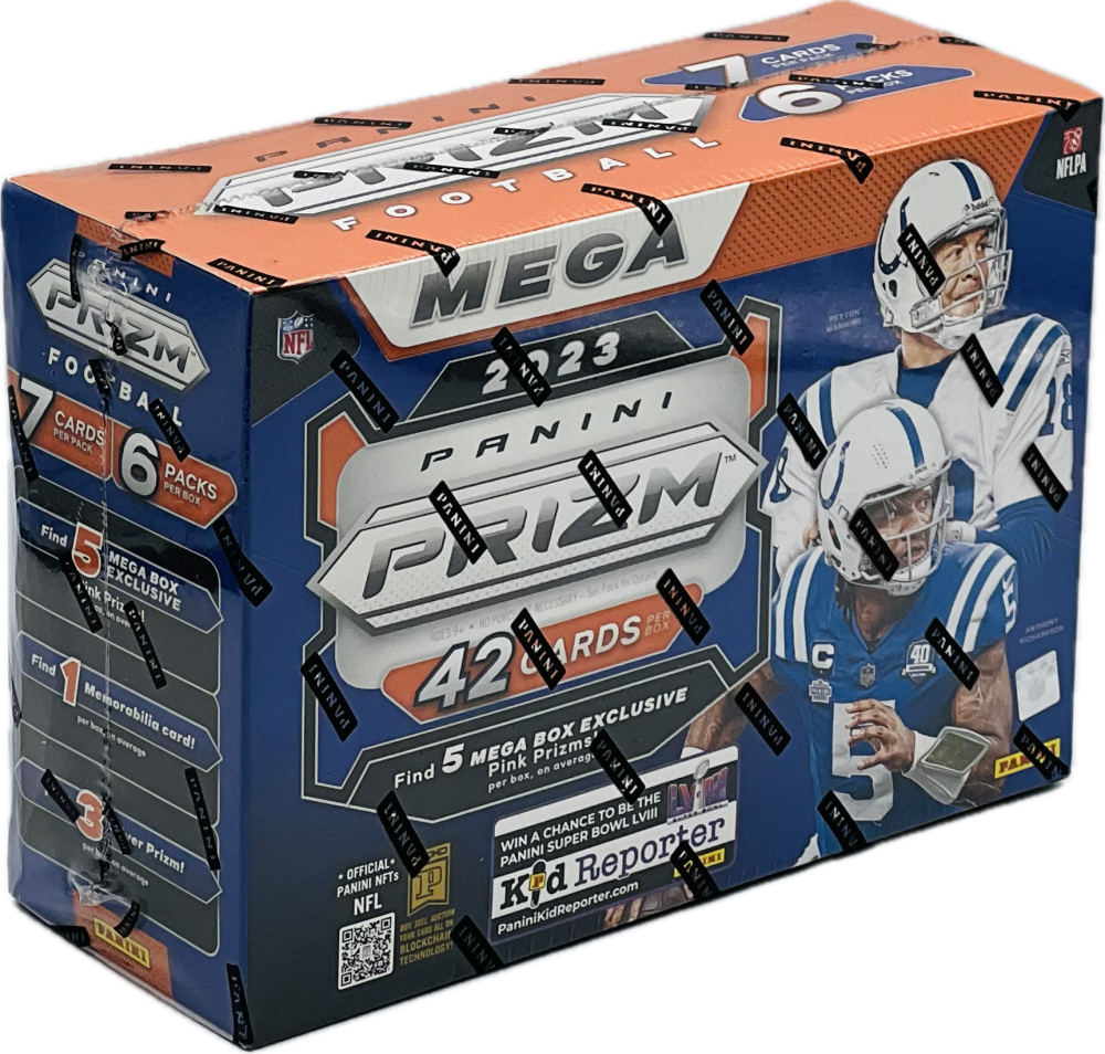 2023 Panini Prizm Football Mega Box (Pink Prizms!) Image 1