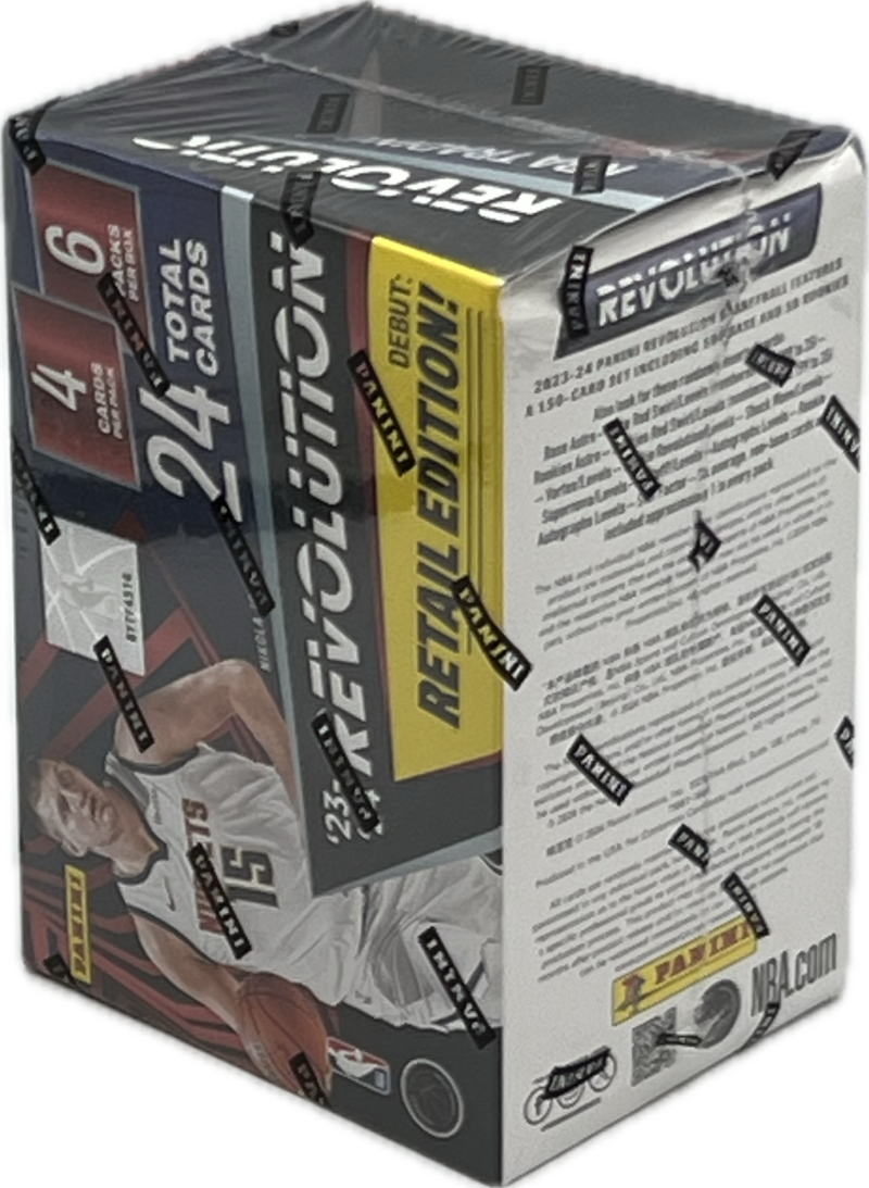 2023-24 Panini Revolution Basketball 6-Pack Blaster Box Image 2
