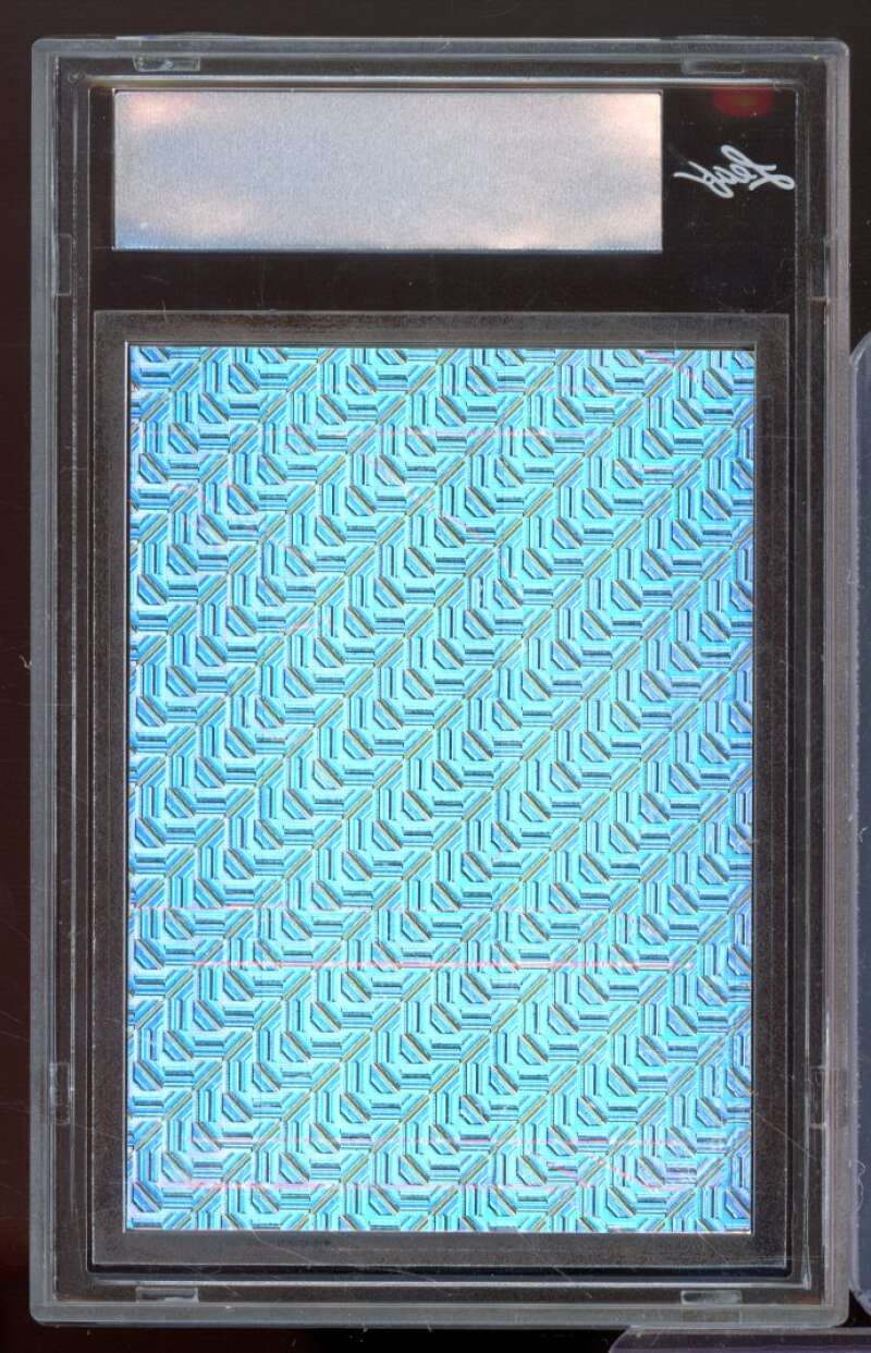 C.J. Williams Card 2022 Leaf Pro Set Metal Mojo Green (1/1) #nno BGS Image 2