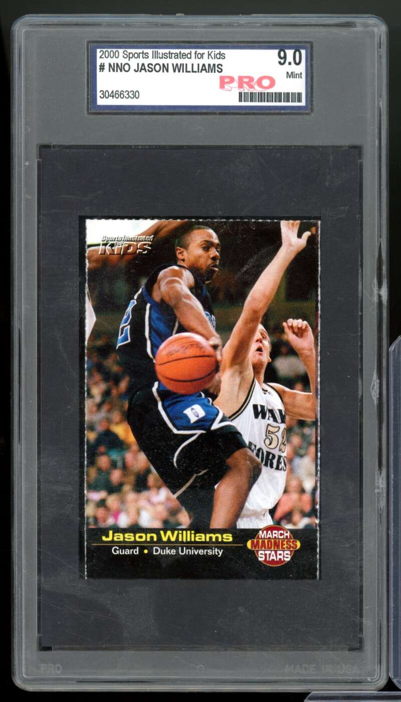 Jason Williams Card 2000-01 Sports Illustrated for Kids #NNO PRO 9 Image 1