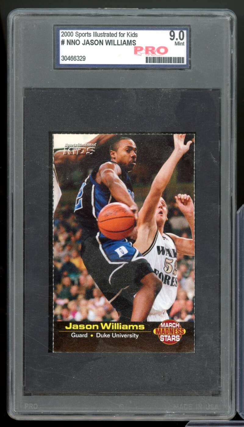 Jason Williams Card 2000-01 Sports Illustrated for Kids #NNO PRO 9 Image 1