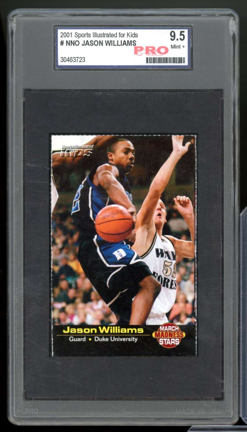 Jason Williams Card 2000-01 Sports Illustrated for Kids #NNO PRO 9.5 Image 1