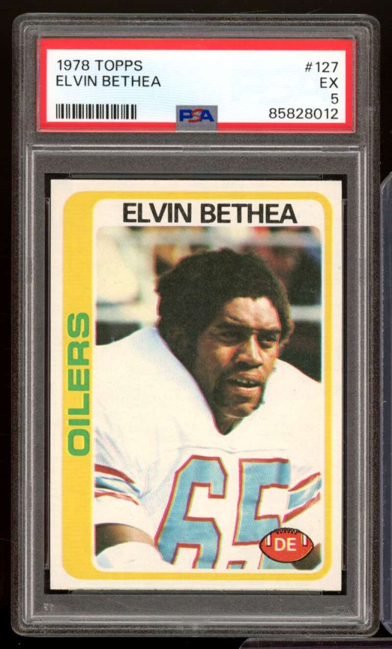 Elvin Bethea Card 1978 Topps #127 PSA 5 Image 1