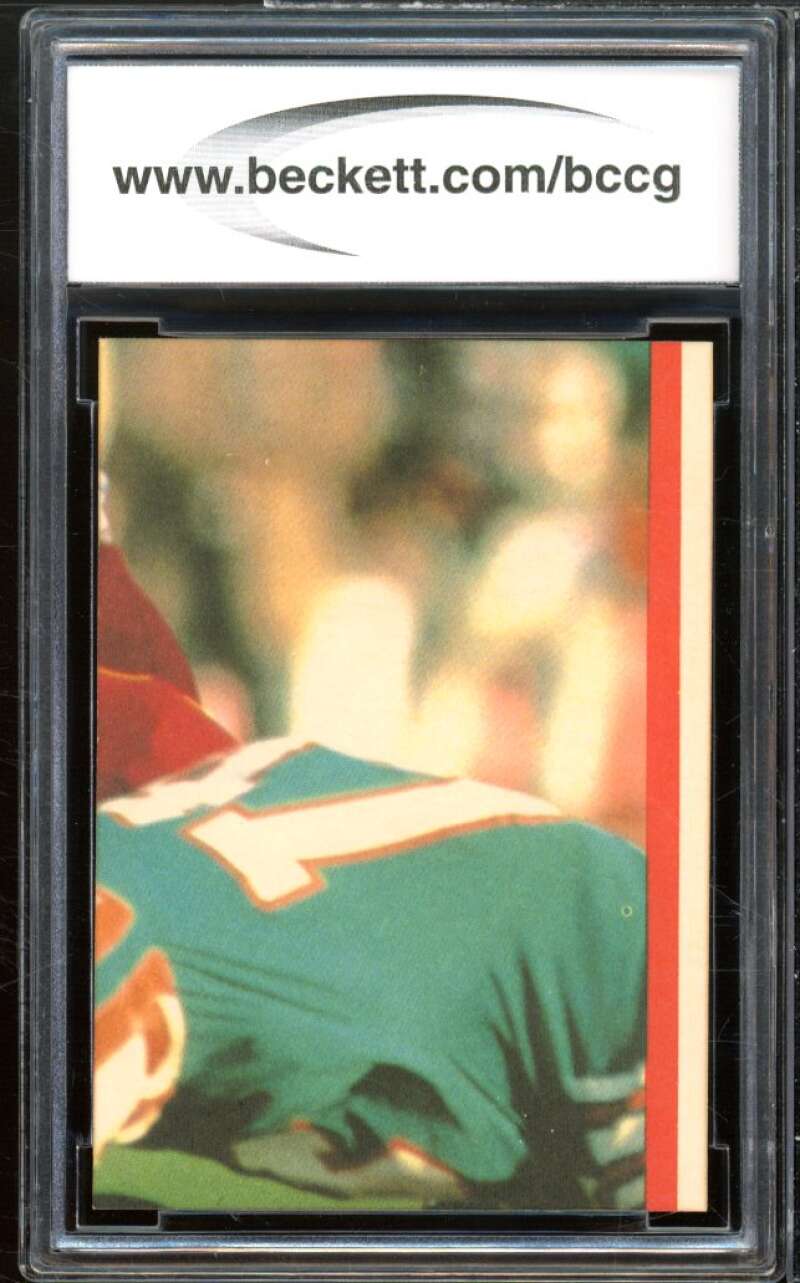 1983 Topps Sticker Inserts #21 Joe Montana Card BGS BCCG 10 Mint+ Image 2