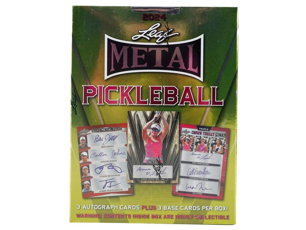 2024 Leaf Metal Pickleball Hobby Box Image 1