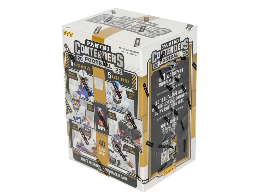 2023 Panini Contenders Football 5-Pack Blaster Box Image 1