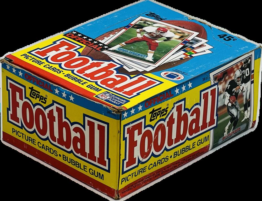 1989 Topps Football Wax Box Image 2