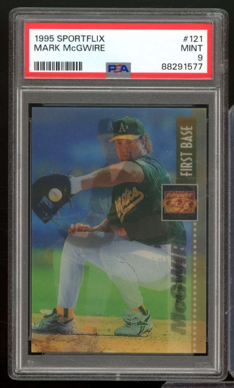 Mark McGwire Card 1995 Sportflix #121 PSA 9 Image 1