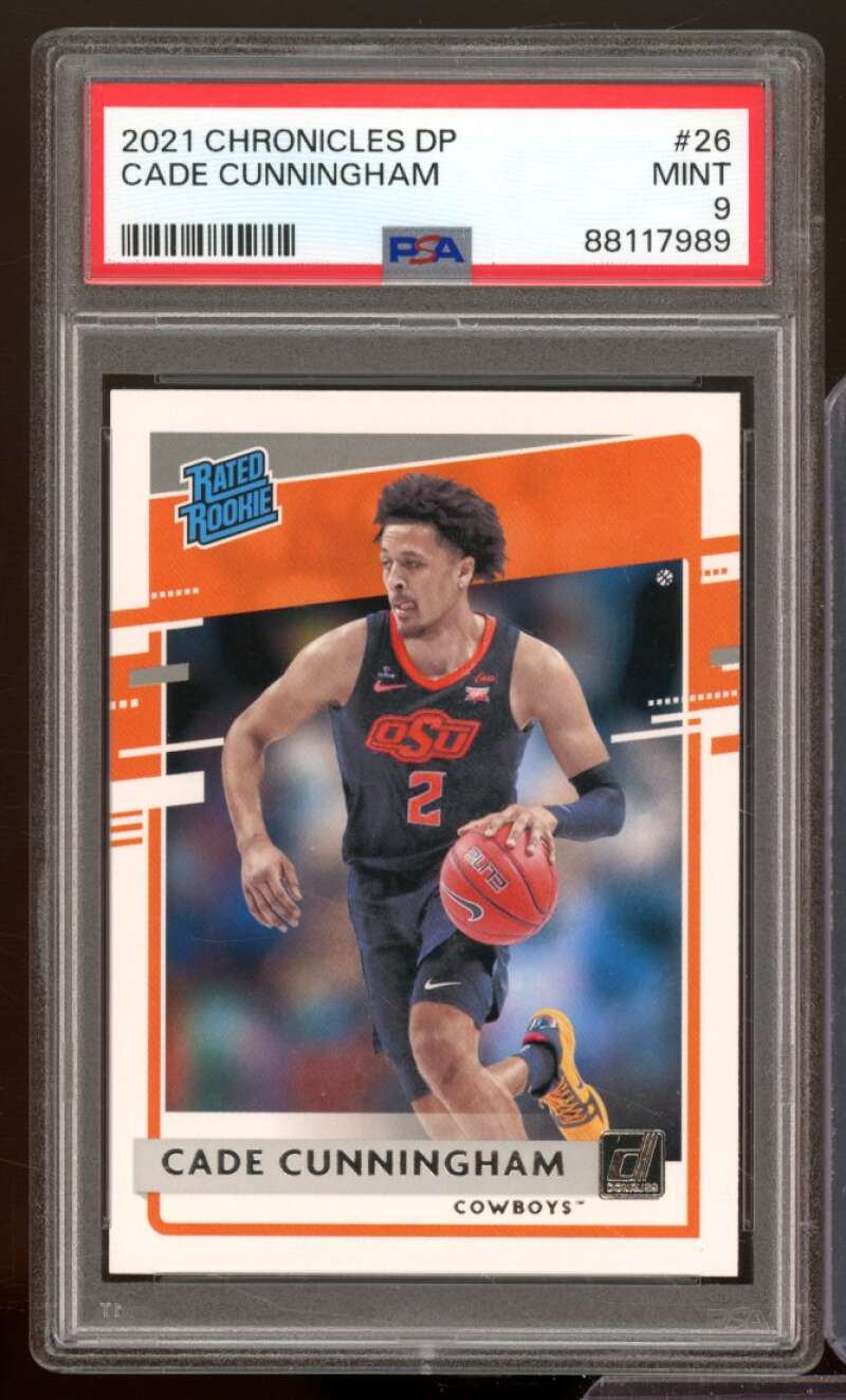 Cade Cunningham Rookie Card 2021-22 Chronicles DP #26 PSA 9 Image 1