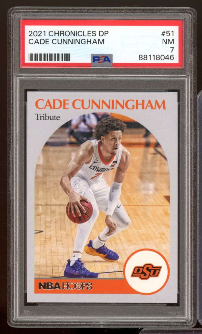 Cade Cunningham Rookie Card 2021-22 Chronicles DP #51 PSA 7 Image 1