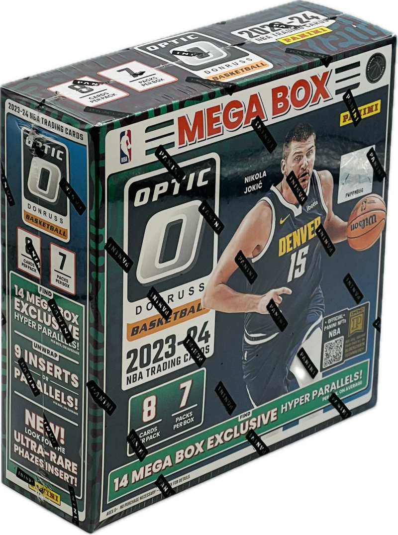 2023-24 Panini Donruss Optic Basketball Mega Box (Hyper Pink Prizms) Image 1