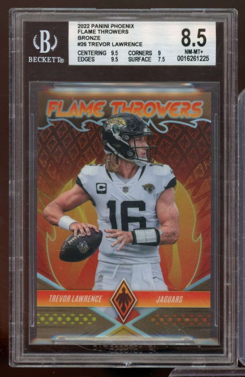 Trevor Lawrence 2022 Panini Phoenix Flame Throwers Bronze (#d 1/50) #26 BGS 8.5 Image 1